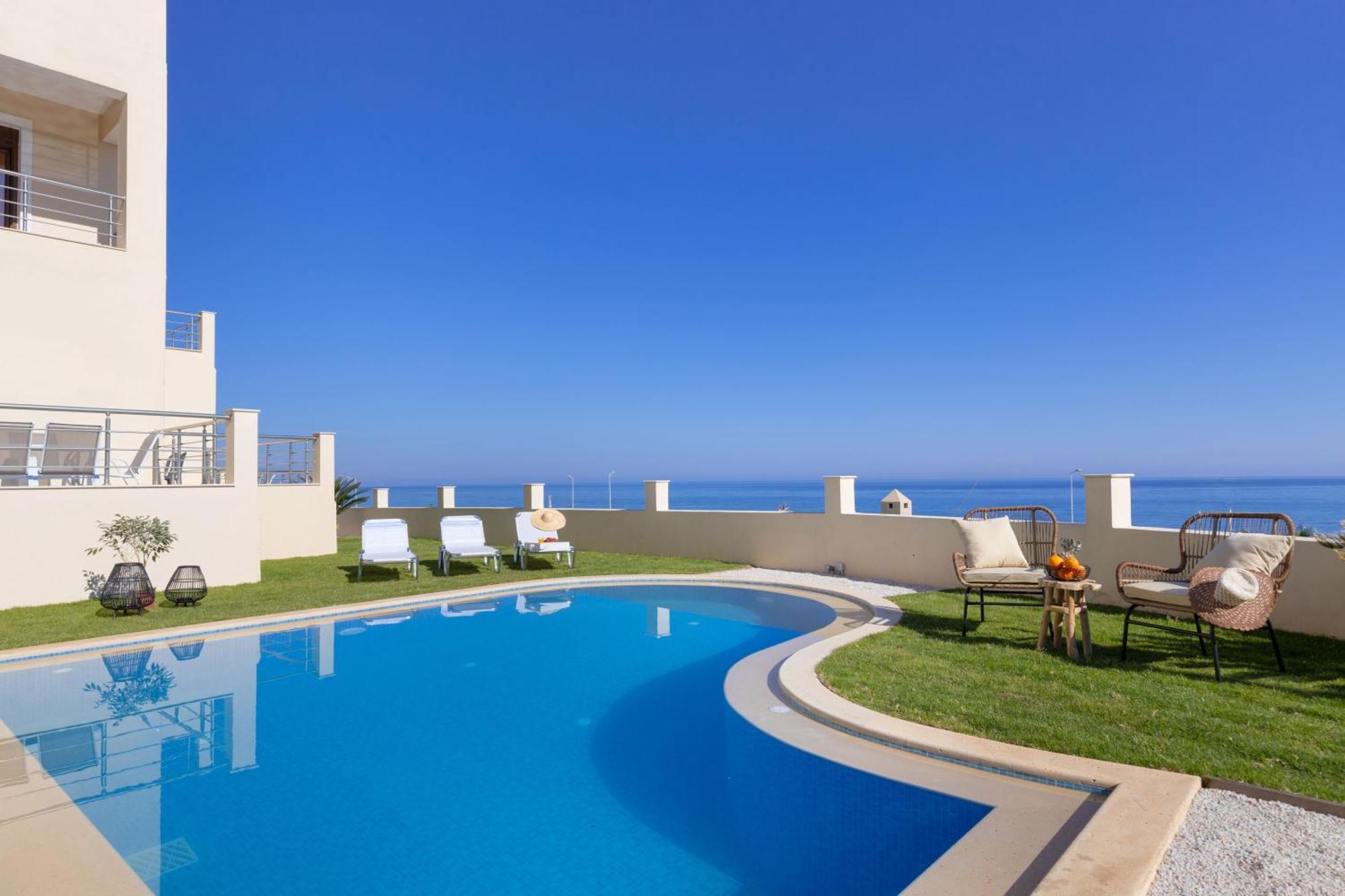 Oak Wood - Sea View Exclusive Maisonette Сфакаки Экстерьер фото
