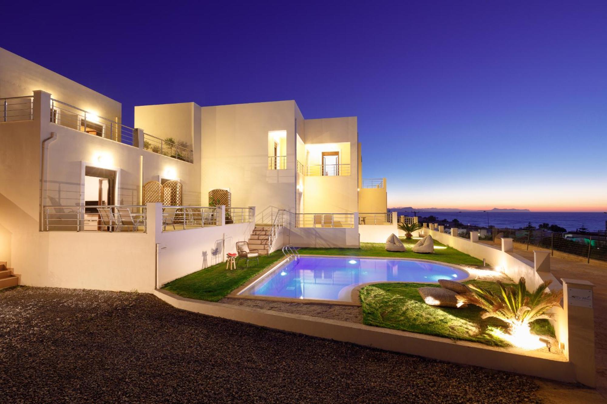 Oak Wood - Sea View Exclusive Maisonette Сфакаки Экстерьер фото