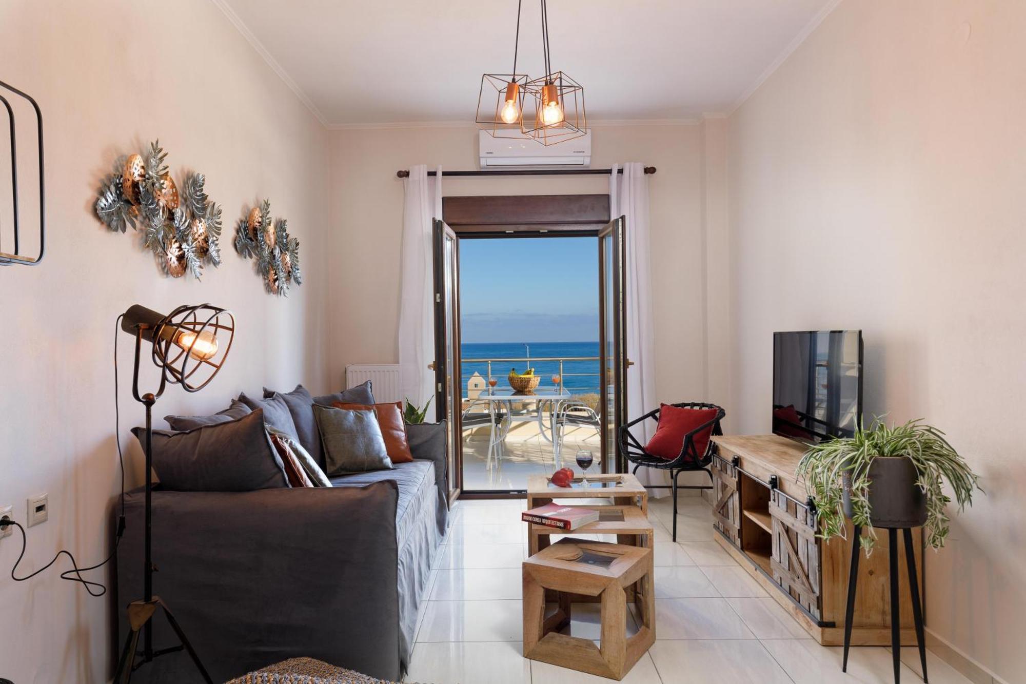 Oak Wood - Sea View Exclusive Maisonette Сфакаки Экстерьер фото